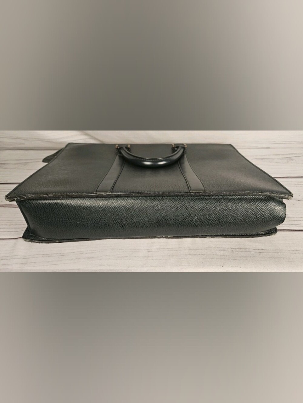 Authentic Vintage Louis Vuitton Taiga Buisness Bag Mens LV Briefcase - Picture 11 of 16